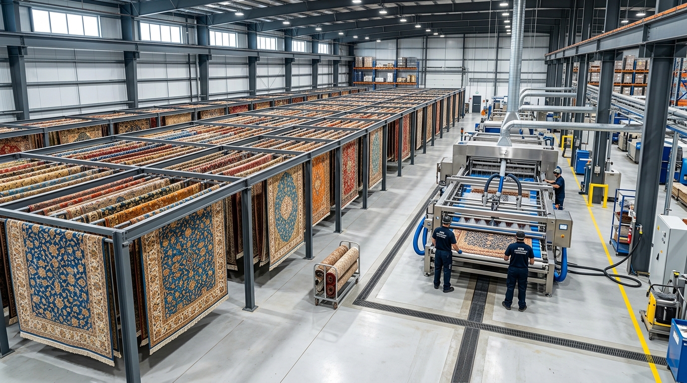 Küçükyalı Halı Yıkama Fabrikası